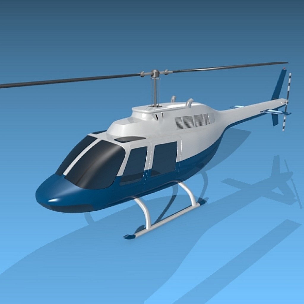 Civil Helicopter bell 206b preview image 1